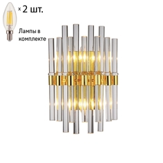 Бра с лампочками Favourite Сelebratio 2205-2W+Lamps E14 Свеча