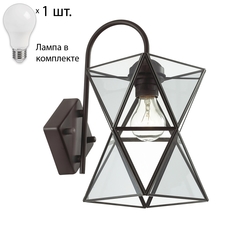 Настенное бра с лампочкой Favourite Polihedron 1919-1W+Lamps А60
