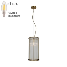 Подвесной светильник Favourite Wonderland с лампочкой 2907-1P+Lamps E14 Свеча