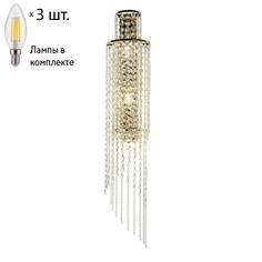 Настенный светильник с лампочками Favourite Monilibus 4015-3W+Lamps E14 Свеча