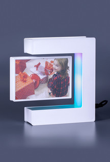 Левитирующая фоторамка Мotionlamps двусторонняя белая Motionlamps