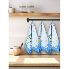 Полотенце махровое WELLNESS, МОНТИ_В-54 4 Набор_3, 38x62