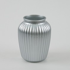 Ваза NiNaGlass Луана 1 20см 92-021-20 металлик