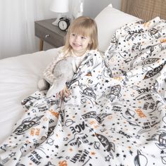 Плед флисовый La Notta 150х200 "Вселенная " GF651004/54LN