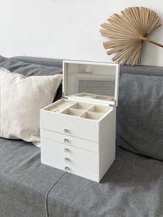 Шкатулка-комод для украшений Ismat Decor S-119BIG белый