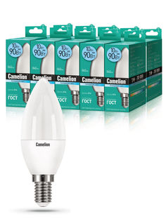 Набор из 10 светодиодных лампочек Camelion LED 10W 4500K E14 10-13561