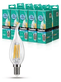Набор из 10 светодиодных лампочек Camelion LED 12W 4500K E14 10-13711