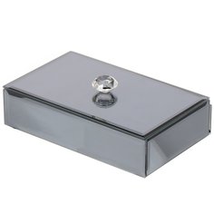 Шкатулка для украшений, стекло, 10.5х17х4 см, с зеркалом, Y6-2088 Фирма Воронежспецстрой ООО