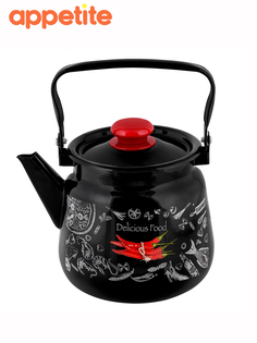 Чайник Chilli 2,3л с рисунком ТМ Стальэмаль
