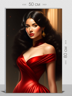 Картина на холсте интерьерная FIRST CLASS IMAGES 50х80 на стену