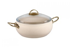 Кастрюля с крышкой алюминий O.M.S. Collection 4,5л 3141-24-IVR