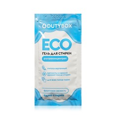 Эко гель для стирки ультраконцентрат Dutybox Фруктовая свежесть 20мл