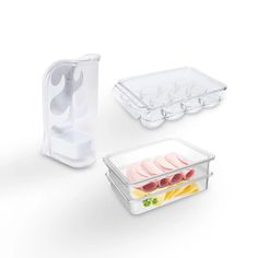Органайзер для холодильника DOSH HOME ALIOT- для яиц для продуктов для зелени
