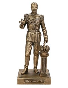 Фигурка декоративная, "Вернисаж истории", Николай 2 (малая) ПС, АНТИК Vernissge of History
