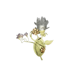 Бра LVKsvet MB 1195-1W Gold B26H42 1хЕ27х60Вт