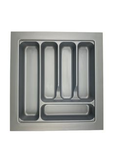 Лоток для столовых приборов HETTICH Германия цвет серый 400X423X55 мм 1 шт.