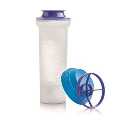 Миксер с шейкером большой 750мл Tupperware для заваривания киселя, каш, теста блинов