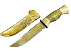 Нож Златоуст Авторский Королевский Лондон, сталь ЭИ-107