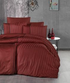 Постельное белье из сатина де люкс KARVEN N044 MODALIFE CINNAMON евро