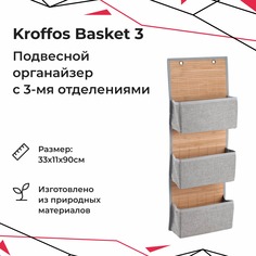 Органайзер Kroffos Basket 3 подвесной надверный