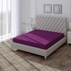 Простыня Verossa Stripe 240х260 Violet, страйп, хлопок 100%, 781339