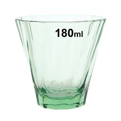 Стакан Loveramics Urban Glass 180ml Twisted Cappuchino Glass, цвет зеленый