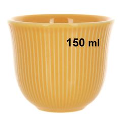 Чашка Loveramics Embossed Tasting Cup 150мл, цвет желтый