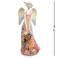 Фигурка декоративная Pavone, Девушка-ангел, 12*11*27 см