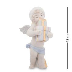 Фигурка декоративная Pavone, Ангел с подарками, 5,5*8,5*12 см