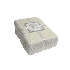 Плед из полиэстера KARVEN SUPER SOFT P942 MELINDA кремовый 200х220