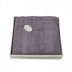 Плед из хлопка махровый KARVEN P956 ADA V10 лиловый 160х220