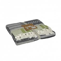 Плед из хлопка SAREV P909 BORIS V2 GRI 140х180