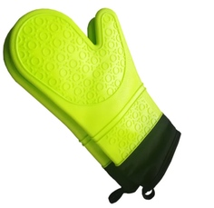 Прихватка OEM силиконовая рукавичка зеленая 2 штуки