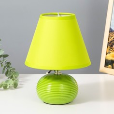 Настольная лампа Risalux Саленто Е14 40Вт зеленый
