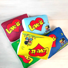 Подушка декоративная Love is 30х20 см 1000-10 No Brand