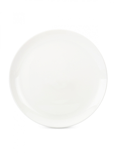 Тарелка обеденная WHITE BASIC 24см (YUEFENG YF0009)
