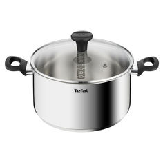 Кастрюля с крышкой Tefal Edition G7404674, Natalie 24см No Brand