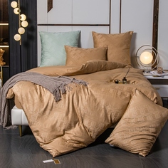Комплект постельного белья Ситрейд Сатин Жаккард GC006 наволочки 50х70 2 шт 1.5 спальный