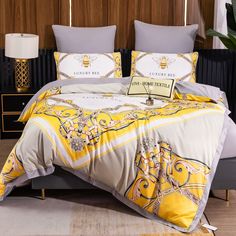 Комплект постельного белья VIVA - HOME TEXTILE простыня на резинке 4 наволочки 2 спальный