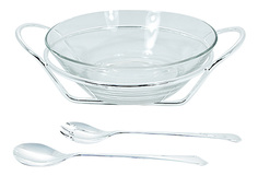 Салатник с ложками, 35x27x11 Regent Silverware A3191