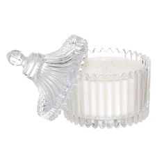 Свеча ароматическая, 9 см, в подсвечнике, с крышкой, стекло, Orange and Pepper, Lucid day Kuchenland