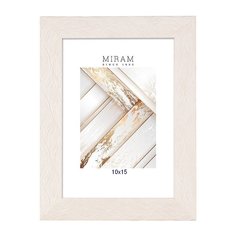 Фоторамка MIRAM 10х15см 651668-4, белый Мирам