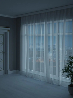 Тюль NovaTulle вуаль шампань 600х270