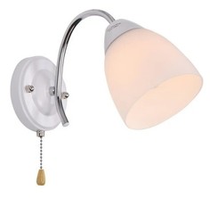 Бра IMEX 1x60Вт E27 MD.8410-1-W CH+WH