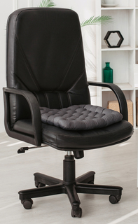 Подушка - сидушка на стул Smart Textile Уют с лузгой гречихи 40х40