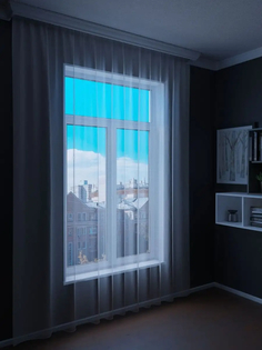 Тюль NovaTulle лен 400х280