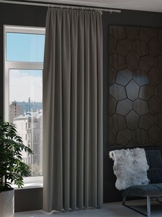 Штора NovaTulle канвас мокко 400х270