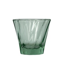 Стакан Loveramics Urban Glass 70ml Twisted Espresso Glass, цвет зелёный