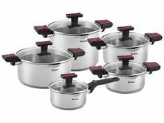 Набор кастрюль TEFAL Cook&Clip G723SA74