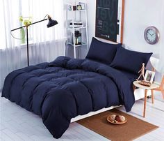 Простыня Maktex из сатина 300x300 нейви